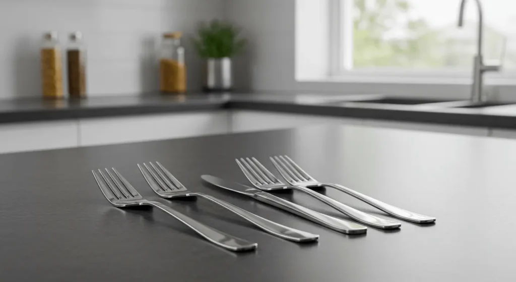 Dinner Forks,Set of 16 Top Food Grade Stainless Steel Silverware Forks